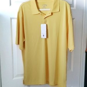 Champions Tour - Yellow Polo (XL) NWT